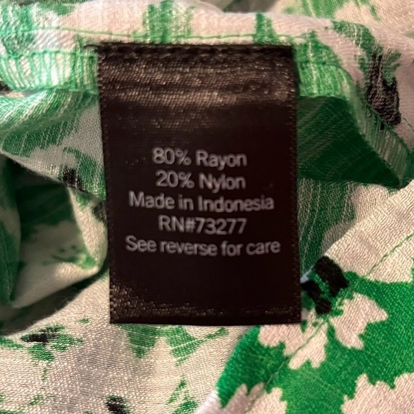 NWT Simply Vera Vera Wang Green Pleated Sleeveless Blouse Size XXL - Picture 6 of 6